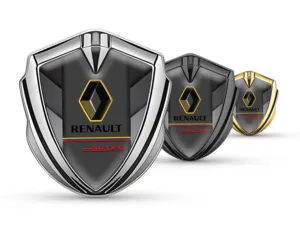 Renault Emblem Fender Badge Pro Design Sturdy